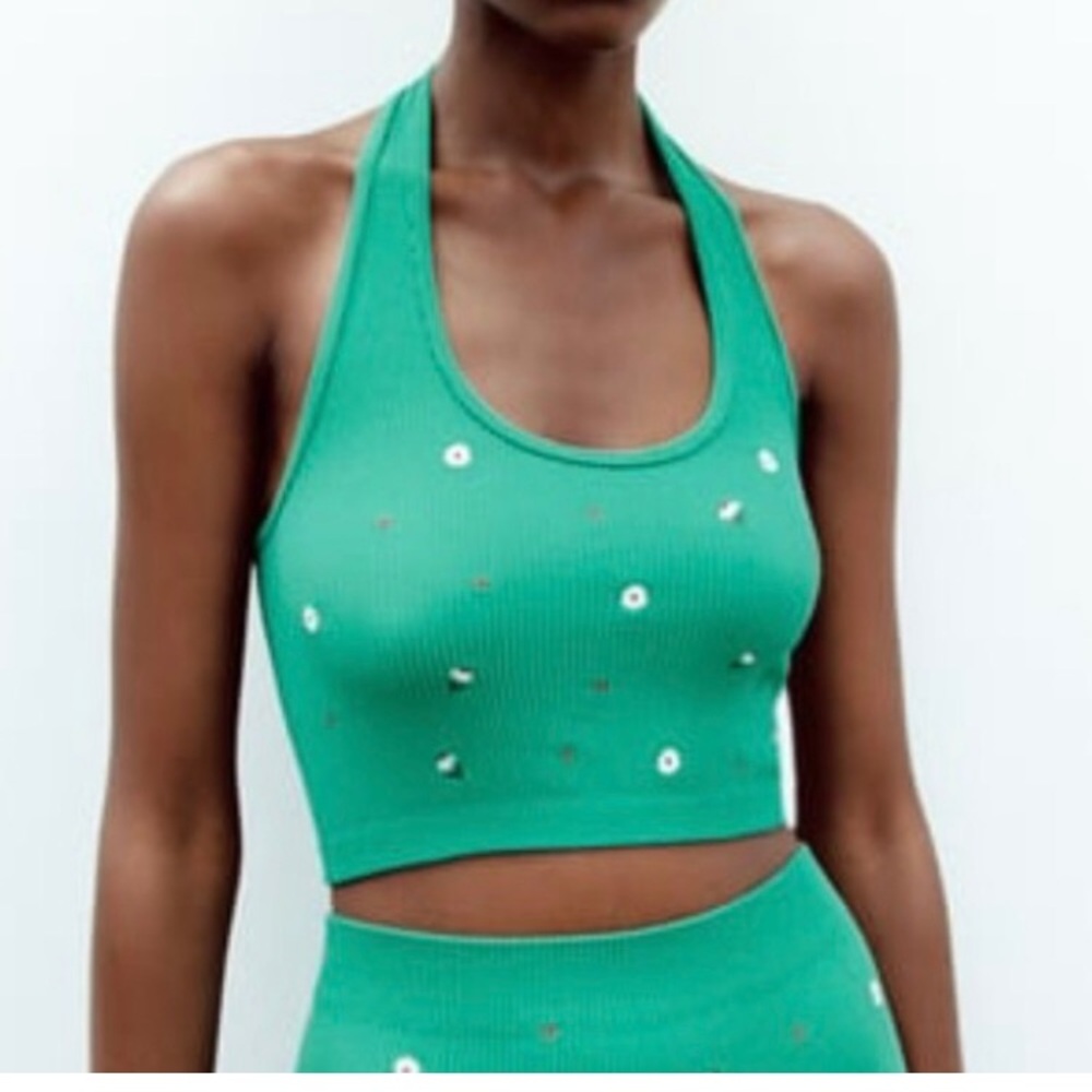 Zara daisy crop top